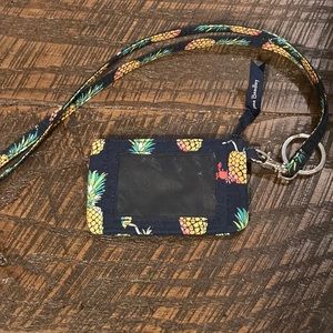 Vera Bradley coin purse and lanyard